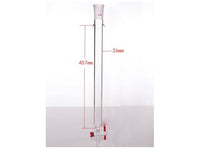 MSE PRO Plus Ears Chromatography Column, φ26mm, Effective Length 457mm, Gate Aperture: 2mm, 24/40