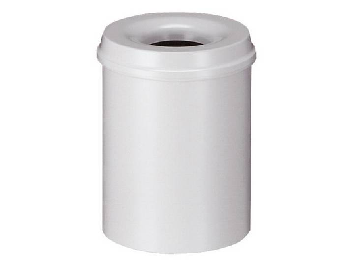 Ecosafe Safety Waste Bin White - 80L - MSE Supplies LLC