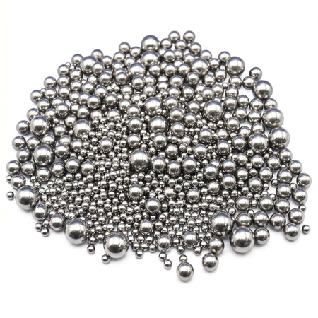 MSE PRO Milling Media Set for 500 ml 316SS Roller Mill Jar AI image