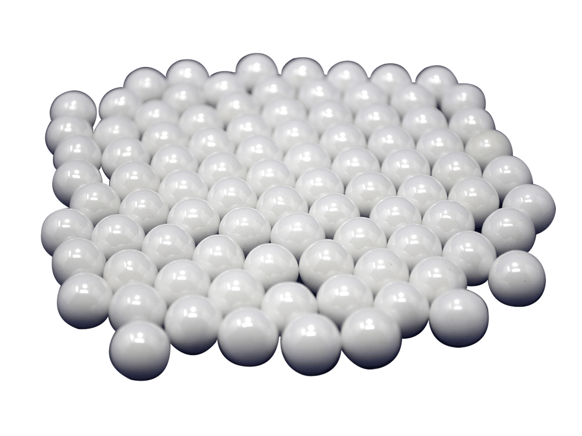 MSE PRO 12 mm Spherical Premium Yttria Stabilized Zirconia YSZ Milling Media, 1 kg, Milling Media, MSE Supplies LLC, MSE Supplies