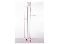 MSE PRO Chromatography Column, φ32mm, Effective Length 305mm, Aperture of the Gate: 2mm, 24/40 - MSE Supplies LLC