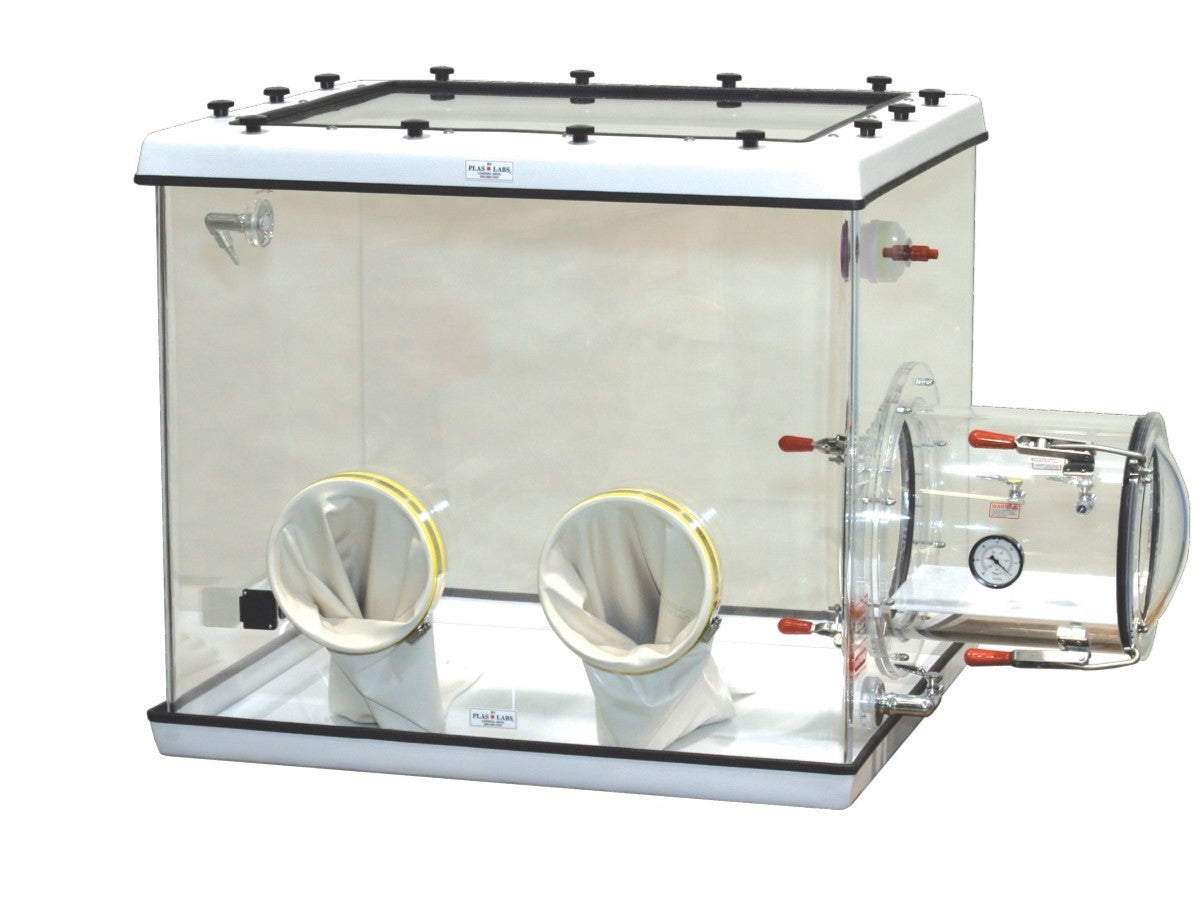PLAS LABS Closed Loop Compact Glove Box, 830-ABB/CLC Model, Battery Equipment, PLAS LABS, MSE Supplies