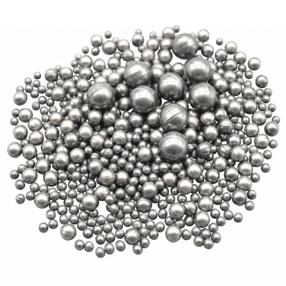 MSE PRO Milling Media Set for 100 ml Tungsten Carbide Planetary Mill Jar (Unpolished) AI image