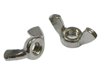 GAMRY 1/4 inch-20 Wing Nut, 18-8 SS, 20/pkg, Electrochemical Products, GAMRY, MSE Supplies
