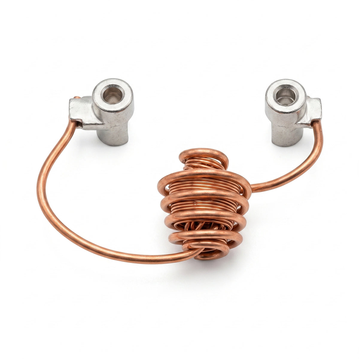 Levitation coil, 4 turns, 50°, 1 reverse turn D6mm, part number 8078 AI image
