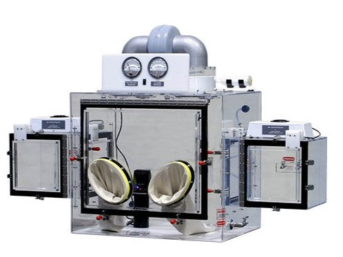 PLAS LABS Powder Handling Glove Boxes, 840-PH-10 Model, Bio Lab Consumables, PLAS LABS, MSE Supplies