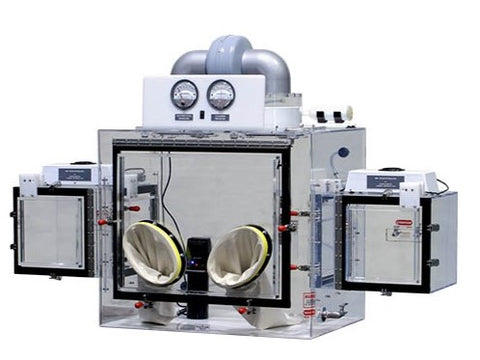 PLAS LABS Powder Handling Glove Boxes, 840-PH-10 Model, Bio Lab Consumables, PLAS LABS, MSE Supplies