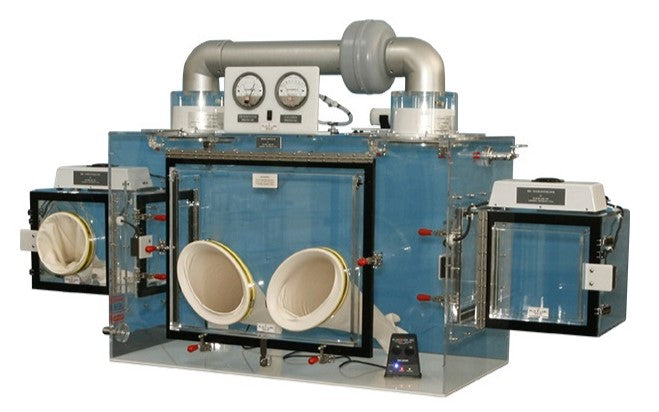 PLAS LABS Powder Handling Glove Boxes, 840-PH-30 Model, Battery Equipment, PLAS LABS, MSE Supplies