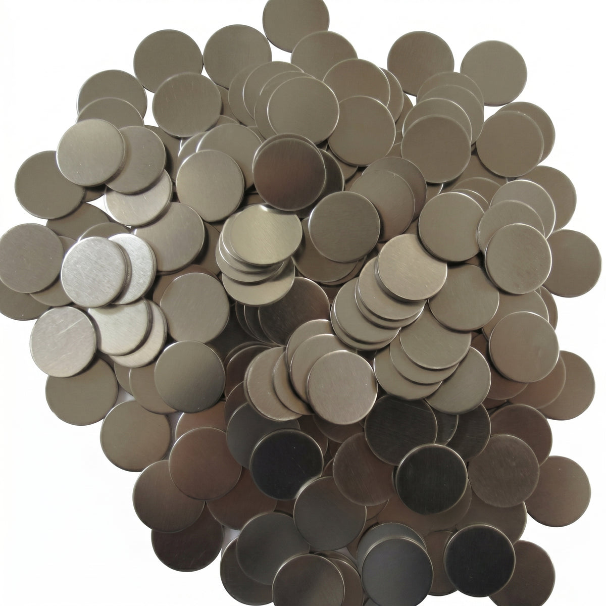 MSE PRO 100 pcs of Stainless Steel (304SS) Spacer (15.8 mm Dia. x 0.2 mm T) for CR2016, CR2025, CR2032 Coin Cell Research AI image