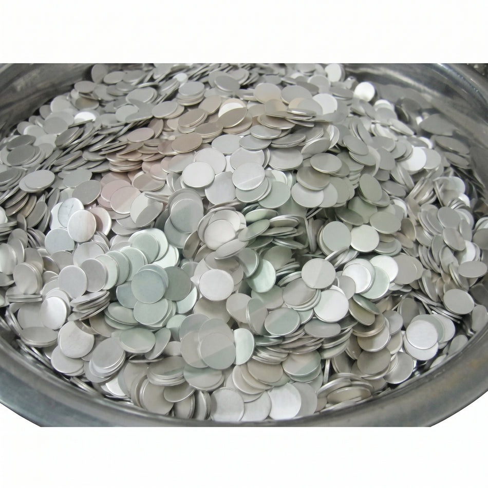 MSE PRO Battery Grade Lithium Chips 16mm Diameter and 0.6mm Thick for Battery Research AI image