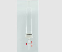MSE PRO 25# Threads Nylon Material, Removable G2 Sand Plate Chromatography Column, Grinding Mouth 24/40, Effective Length 305mm, Main Pipe Outer Diameter 36mm - MSE Supplies LLC