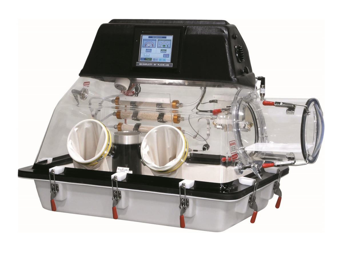 PLAS LABS Double HEPA Filtered, Closed-Loop Containment Isolator, Battery Equipment, PLAS LABS, MSE Supplies