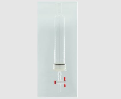 MSE PRO 25# Threads PTFE Material, Removable G2 Sand Plate Chromatography Column, Grinding Mouth 24/40, Effective Length 305mm, Main Pipe Outer Diameter 36mm - MSE Supplies LLC