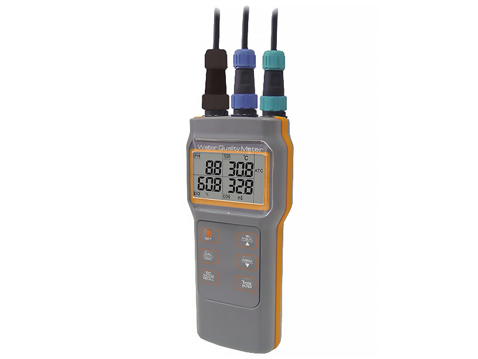 AZ Instrument Multiparameter pH/COND/SALT/TDS/DO Water Quality Tester Water Proof, Laboratory Supplies, AZ Instrument, MSE Supplies
