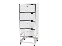 PLAS LABS Multiple Cubicle Desiccators (24" x 24" x 60"), Cabinets, PLAS LABS, MSE Supplies