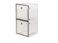 PLAS LABS Clear Acrylic Desiccators (12" x 12" x 24"), Two Cubicle, Cabinets, PLAS LABS, MSE Supplies