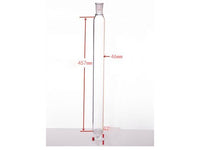 MSE PRO Sand Plate Chromatography Column, φ46mm, Effective Length 457mm, Gate Aperture: 2mm, 24/40