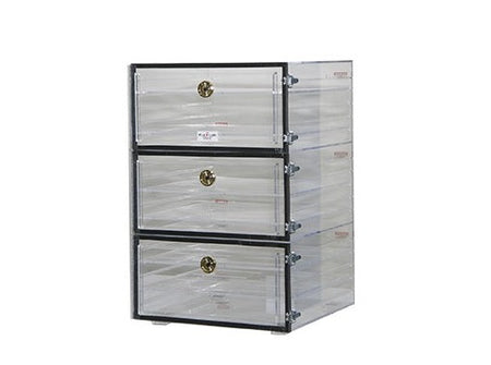 PLAS LABS Multiple Cubicle Desiccators (18" x 18" x 27"), Cabinets, PLAS LABS, MSE Supplies