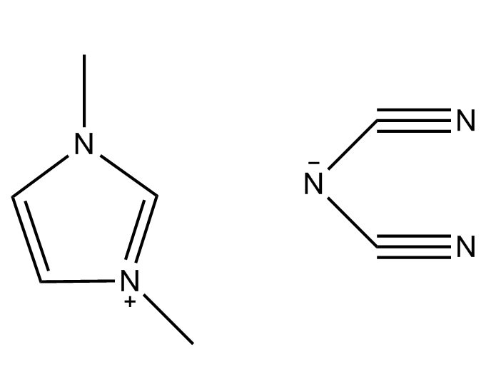 MSE PRO 1,3-dimethylimidazolium dicyanamide (C<sub>7</sub>H<sub>9</sub>N<sub>5</sub>), >98%, Battery Consumables, MSE Supplies LLC, MSE Supplies