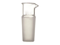 MSE PRO Liquid Pouring Joint, Grinding Mouth: 24/40 - MSE Supplies LLC