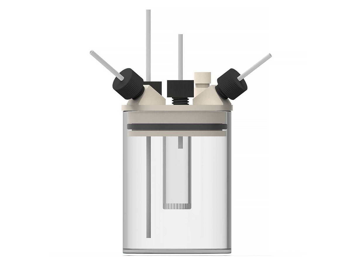 Two-Compartment Electrochemical Cell With Additional Inlet/Outlet, Electrochemical Products, Redox.me, MSE Supplies