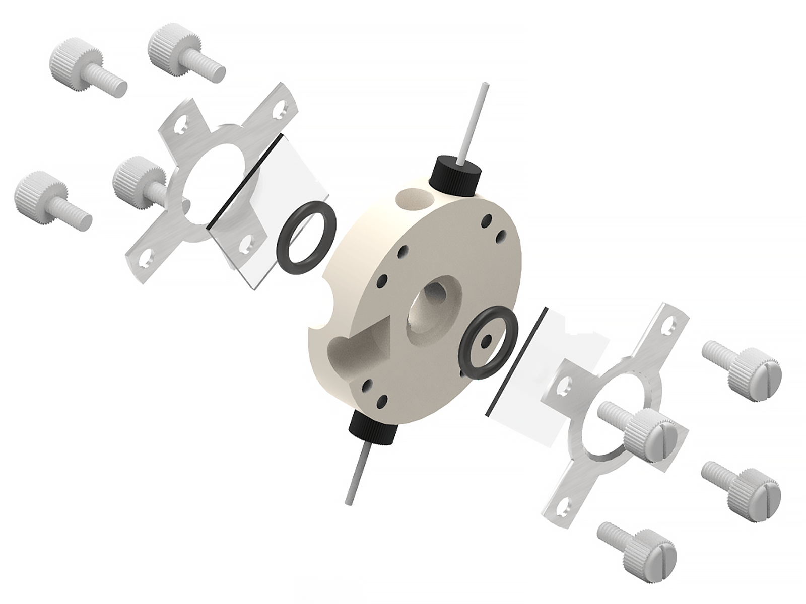 Reflection / Transmission / Absorption Spectro-Electrochemical Cell, Electrochemical Products, Redox.me, MSE Supplies