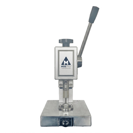 MSE PRO Precision Disc Cutter For Battery Coin Cell Lab Research, ID 16, 19, 20 mm Die Sets Included AI image