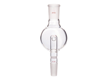 MSE PRO Splash-Proof Balls, with Sandpaper, Upper Mouth: 29/42, Lower Mouth: 24/40, 250mL - MSE Supplies LLC