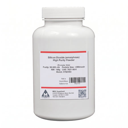 MSE PRO Silicon Dioxide (amorphous), SiO<sub>2</sub> 99.99% 4N High Purity Powder AI image