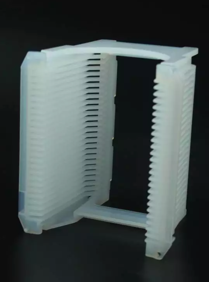 MSE PRO 3 inch Diameter 25 Wafers Carrier Box for Wafer Cleaning, PFA ...