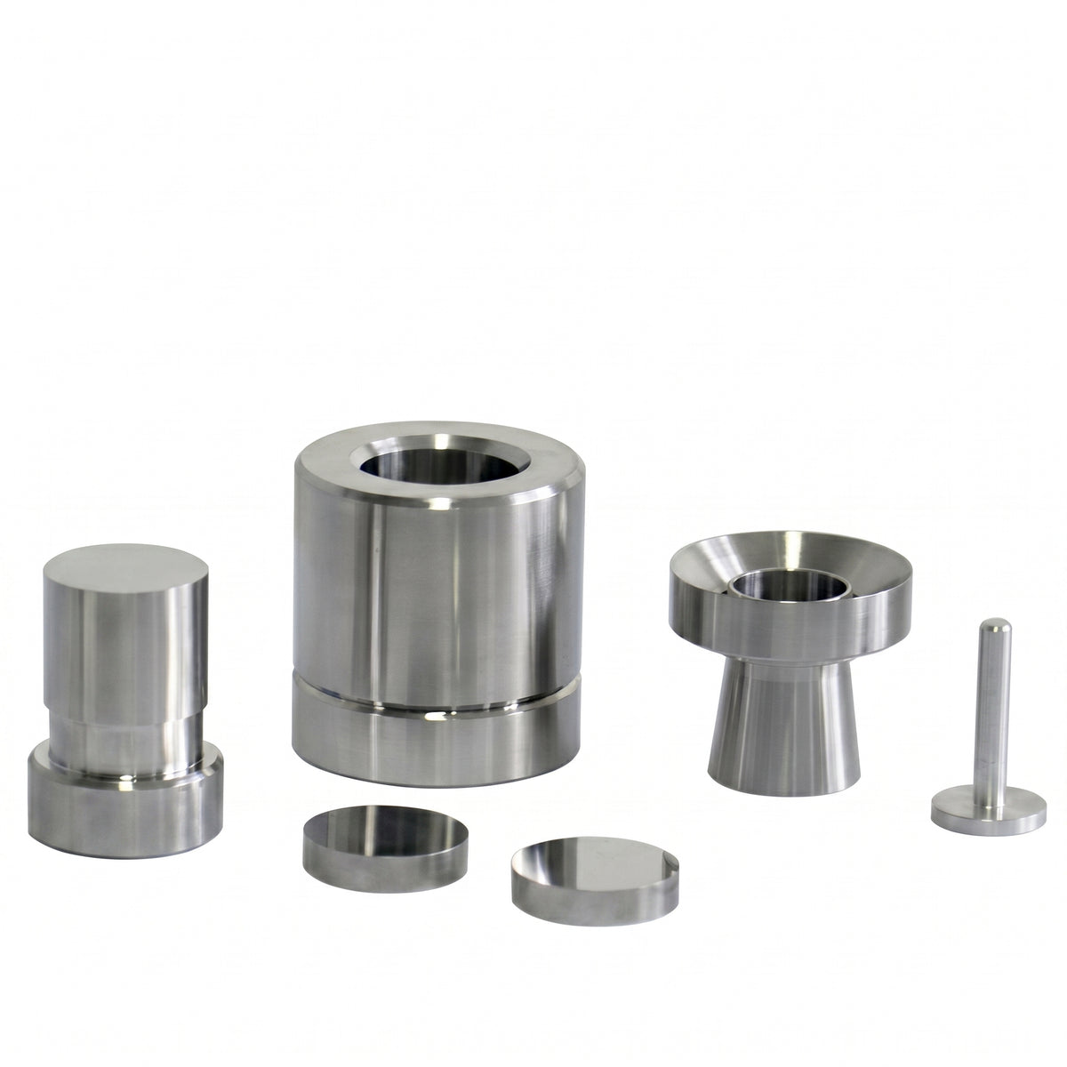 MSE PRO 40 mm X-Ray Fluorescence Spectroscopy (XRF) Pellet Pressing Die Set AI image