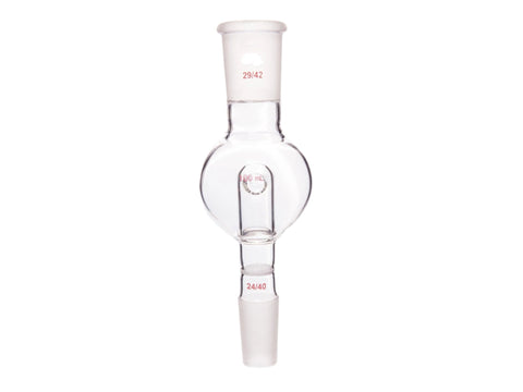 MSE PRO Splash-Proof Balls, with Sandpaper, Upper Mouth: 29/42, Lower Mouth: 24/40, 100mL - MSE Supplies LLC