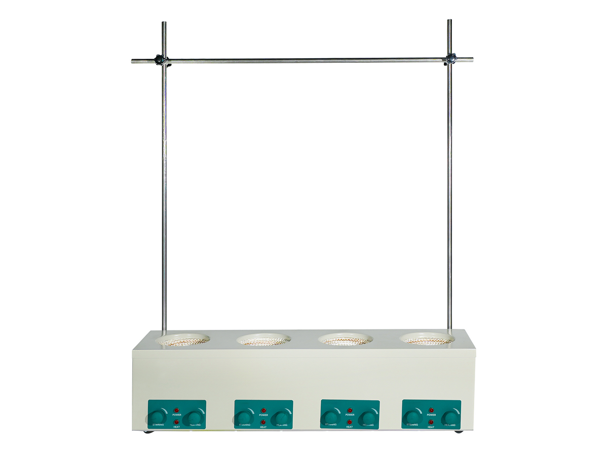 MSE PRO Four Rows 1000ml Heating Mantle, Heating and Stirring - Temperature Control Systems - MSE Supplies LLC - MSE Supplies