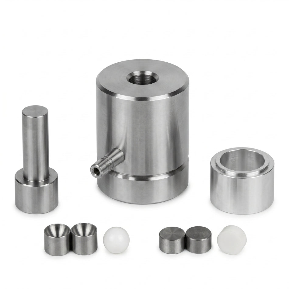 MSE PRO 12 mm Diameter Sphere Dry Pellet Pressing Die Set AI image