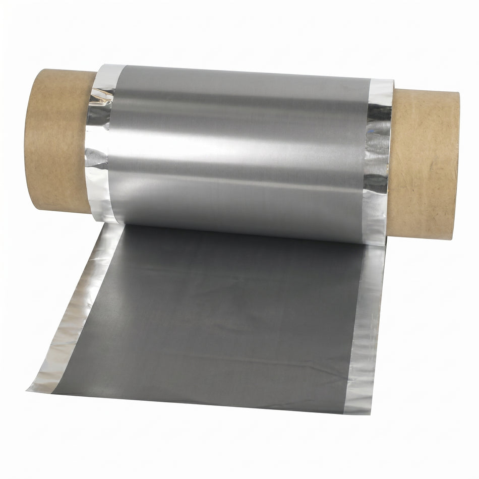 MSE PRO 1 kg/roll Double Sides Conductive Carbon Coated Aluminum Foil For Lithium Battery Cathode (260 mm wide, 18 µm thick) AI image