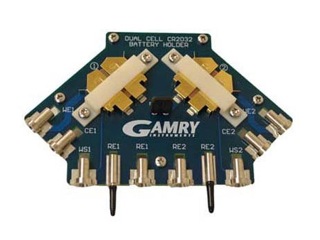 GAMRY Dual 2032 Coin Cell Battery Holder - MSE Supplies LLC