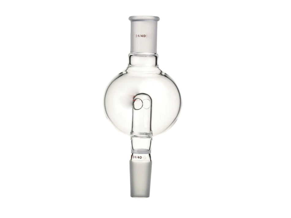 MSE PRO Splash-Proof Balls, with Sandpaper, Upper Mouth: 24/40, Lower Mouth: 24/40, 250mL - MSE Supplies LLC