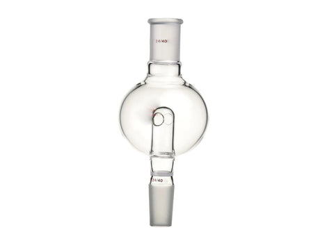 MSE PRO Splash-Proof Balls, with Sandpaper, Upper Mouth: 24/40, Lower Mouth: 24/40, 250mL - MSE Supplies LLC