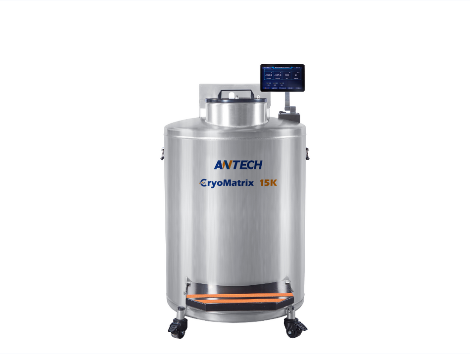 Antech 370L CryoMatrix Cryogenic Freezer, Liquid Nitrogen (LN<sub>2</sub>) Vapor Phase Storage Container, Cryogenic Storage, Antech, MSE Supplies