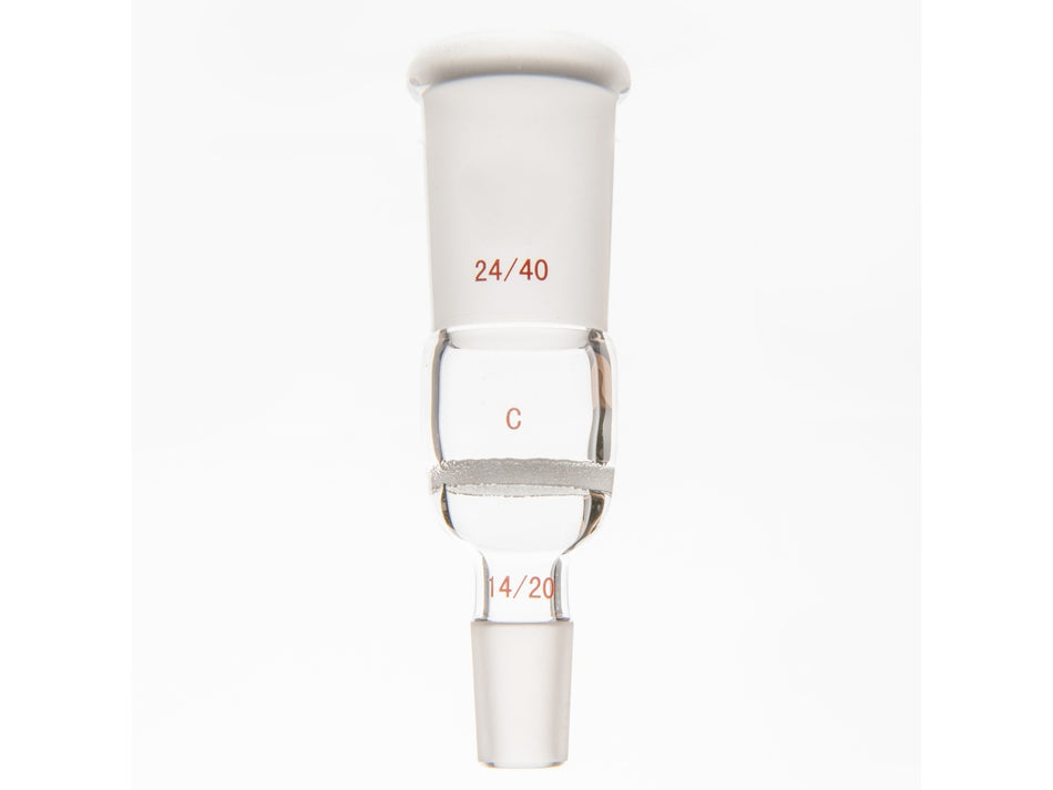 MSE PRO Ground Joint Connector (Upper Joint 24/40, Lower Joint 14/20) - MSE Supplies LLC