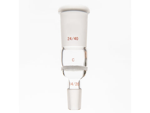 MSE PRO Ground Joint Connector (Upper Joint 24/40, Lower Joint 14/20) - MSE Supplies LLC