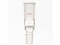 MSE PRO Ground Joint Connector (Upper Joint 24/40 Lower Joint 19/22) - MSE Supplies LLC