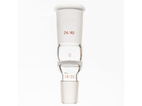 MSE PRO Ground Joint Connector (Upper Joint 24/40 Lower Joint 19/22) - MSE Supplies LLC