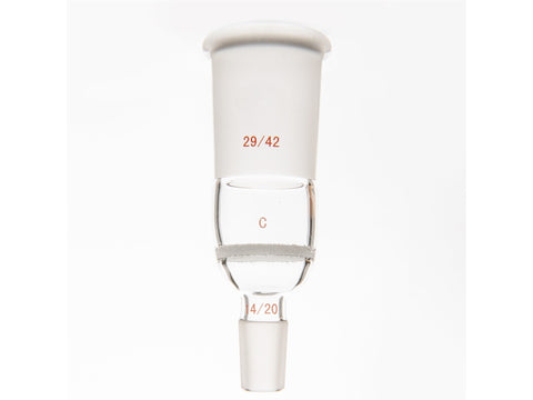 MSE PRO Ground Joint Connector (Upper Joint 29/42, Lower Joint 14/20) - MSE Supplies LLC