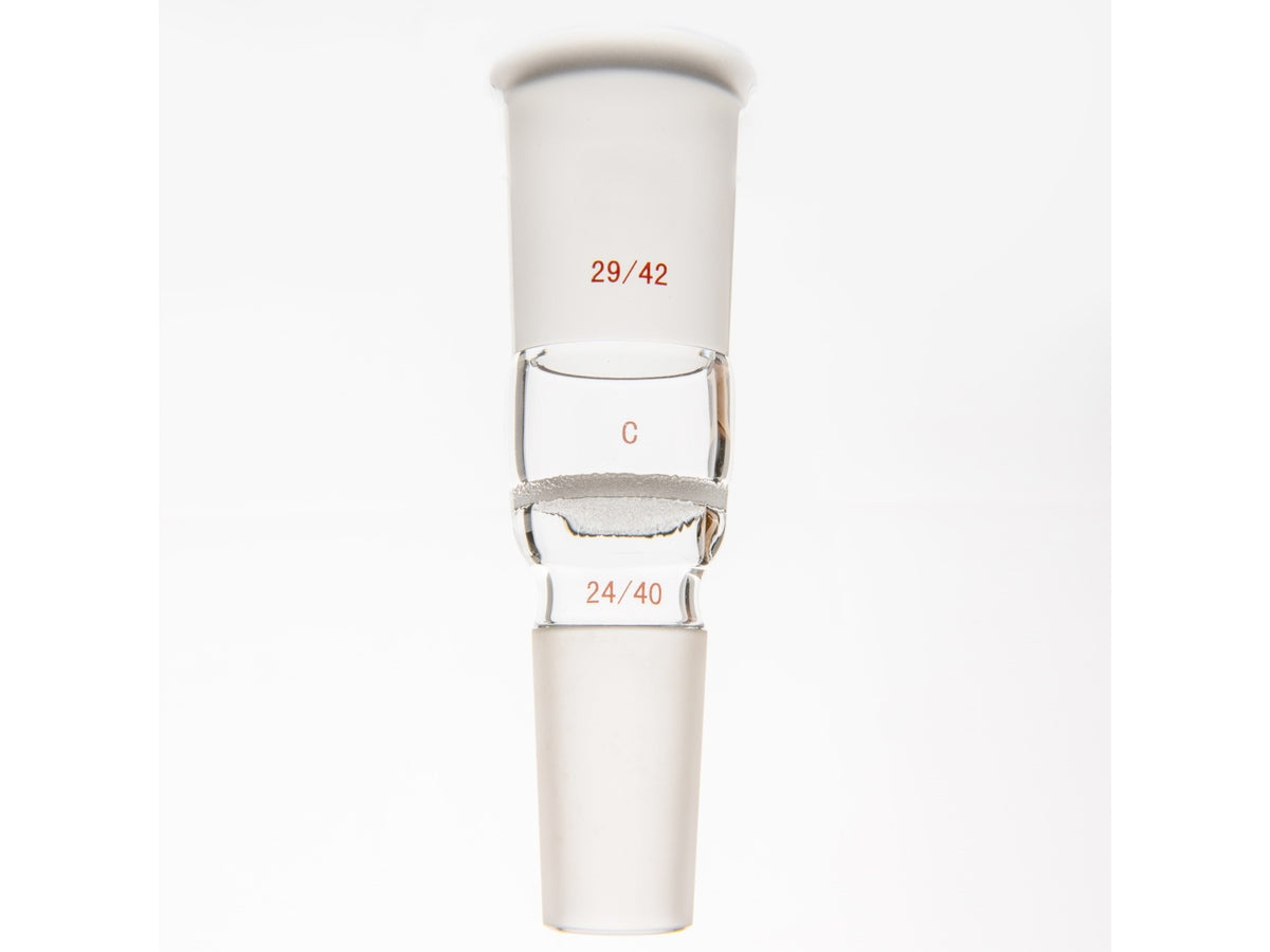 MSE PRO Gound Joint Connector (Upper Joint 29/42, Lower Joint 24/40) - MSE Supplies LLC