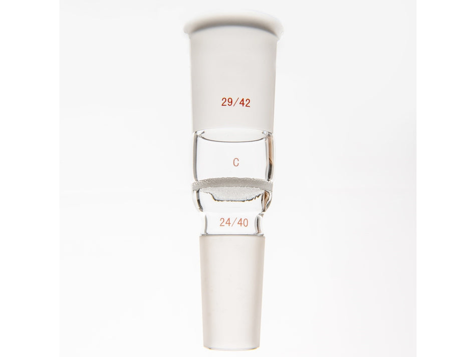 MSE PRO Gound Joint Connector (Upper Joint 29/42, Lower Joint 24/40) - MSE Supplies LLC