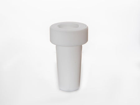 Internal thread 20-400 external ground mouth 24/40, full PTFE transmission connector