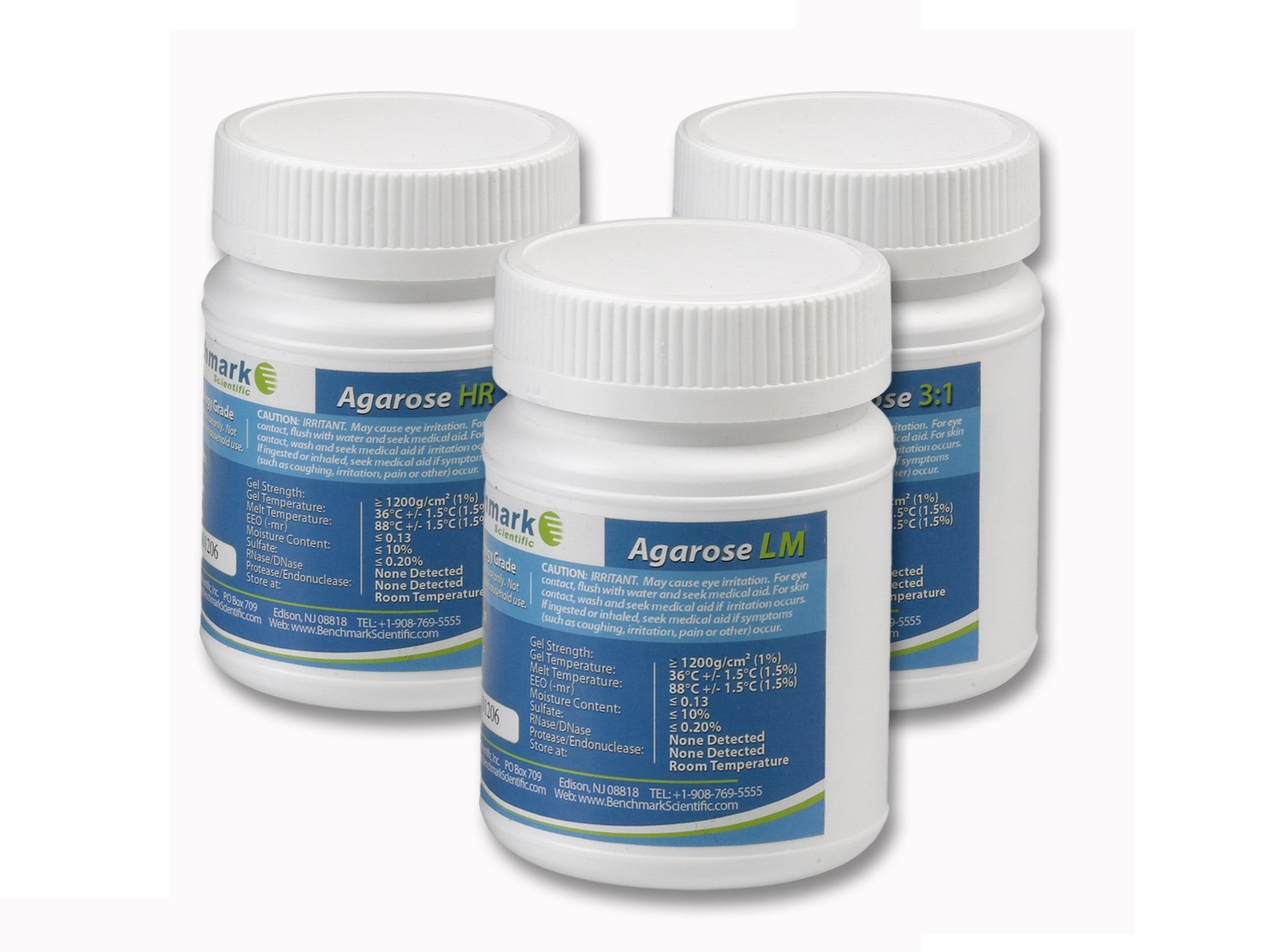 Benchmark Specialty Agarose (Low Melt, High Resolution, 3:1, Tablets), PCR Products, Benchmark Scientific, MSE Supplies