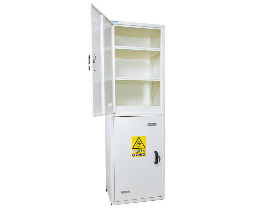Ecosafe 2- Door Tall Safety Cabinet - 2 Compartments - MSE Supplies LLC