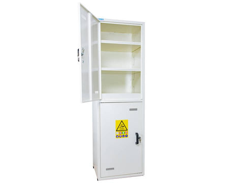 Ecosafe 2- Door Tall Safety Cabinet - 2 Compartments - MSE Supplies LLC